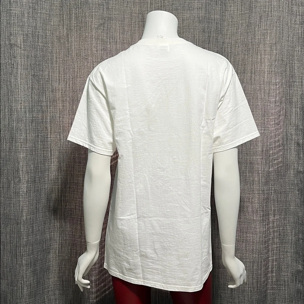 NWOT Vintage Horse Graphic White Cotton Tshirt Small - Picture 6 of 7